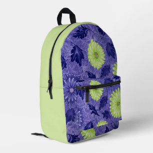 Mitternachts-Daisy-Garten Bedruckter Rucksack