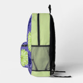 Mitternachts-Daisy-Garten Bedruckter Rucksack (Rechts)