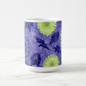 Mitternachts-Daisy-Garten Kaffeetasse (Mittel)