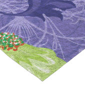 Mitternachts-Daisy-Garten Kurzer Tischläufer (Ecke)