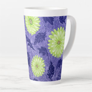 Mitternachts-Daisy-Garten Milchtasse