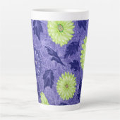 Mitternachts-Daisy-Garten Milchtasse (Vorderseite)