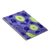 Mitternachts-Daisy-Garten Notizblock (Rechte Seite)