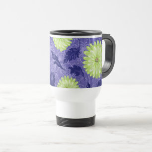 Mitternachts-Daisy-Garten Reisebecher