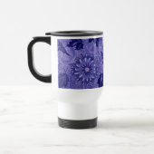 Mitternachts-Daisy-Garten Reisebecher (Links)
