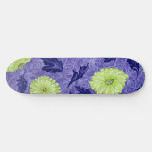 Mitternachts-Daisy-Garten Skateboard (Horizontal)