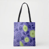 Mitternachts-Daisy-Garten Tasche (Vorderseite)