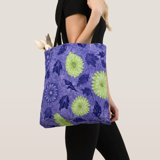 Mitternachts-Daisy-Garten Tasche (Von Nahem)