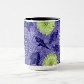 Mitternachts-Daisy-Garten Tasse (Zentrum)