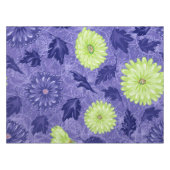 Mitternachts-Daisy-Garten Tischdecke (Vorderseite (Horizontal))