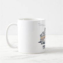 Mitternachts-Diner-Neon-Schild-Kaffeetasse