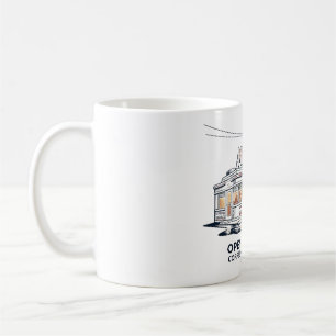 Mitternachts-Diner-Neon-Schild-Kaffeetasse Kaffeetasse