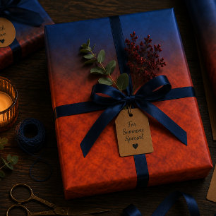 Mitternachts-Emberfall Geschenkpapier Set