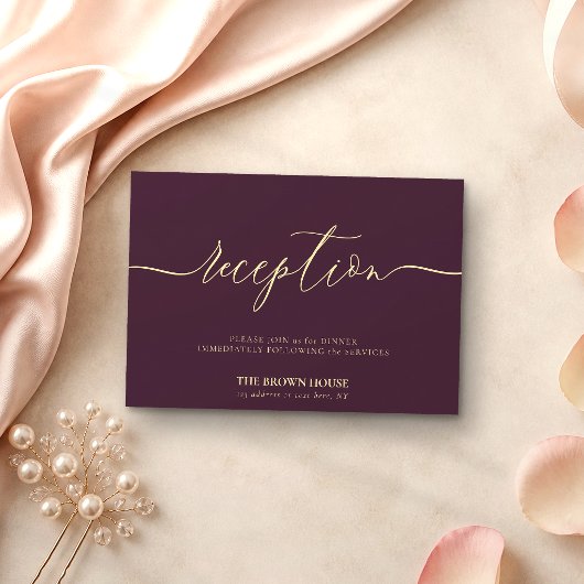 Mitternachts-Feigen-Formal-Hochzeit nach dem Abend Einladung