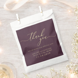 Mitternachts-Feigen- und Champagner-Formal-Minimal Geschenktütchen