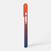 Mitternachts-Gluten-Gradient iPhone Hülle (Linke Seite)