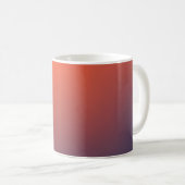 Mitternachts-Glutgradient Kaffeetasse (VorderseiteRechts)