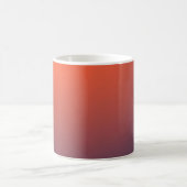 Mitternachts-Glutgradient Kaffeetasse (Mittel)