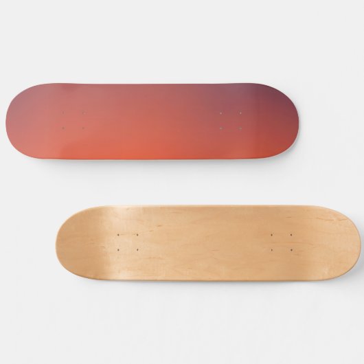Mitternachts-Glutgradient Skateboard (Horizontal)