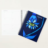 Mitternachts-Gothic-Eye-Flower - Dunkelblaue Botan Planer (Anzeige)