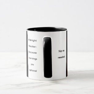 Mitternachts Hahn Kaffeetasse