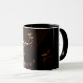 Mitternachts Hahn Kaffeetasse (VorderseiteRechts)
