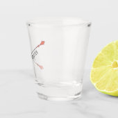 Mitternachts-Herbst-Hochzeit Schnapsglas (Rechts)