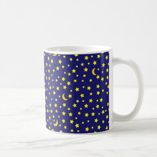 Mitternachts Himmel Kaffeetasse (Rechts)