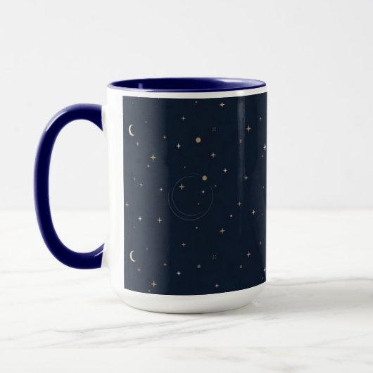 Mitternachts-Himmelsbecher Tasse (Links)