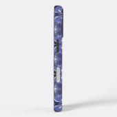 Mitternachts-Indigo-Kaleidoskop Case-Mate iPhone Hülle (Rückseite / Rechts)