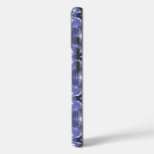 Mitternachts-Indigo-Kaleidoskop Case-Mate iPhone Hülle (Rückseite / Links)