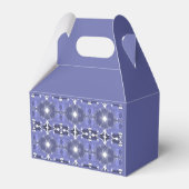 Mitternachts-Indigo-Kaleidoskop Geschenkschachtel (Rückseite)