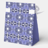 Mitternachts-Indigo-Kaleidoskop  Geschenkschachtel (Rückseite)