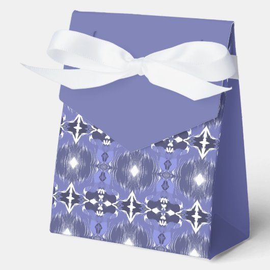 Mitternachts-Indigo-Kaleidoskop  Geschenkschachtel (Vorderseite)