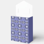 Mitternachts-Indigo-Kaleidoskop  Geschenkschachtel (Offen)