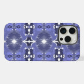 Mitternachts-Indigo-Kaleidoskop  iPhone Hülle (Rückseite (Horizontal))