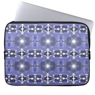 Mitternachts-Indigo-Kaleidoskop  Laptopschutzhülle