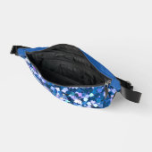 Mitternachts-Konfetti-Schimmer-Bauchtasche Bauchtasche (Offen)