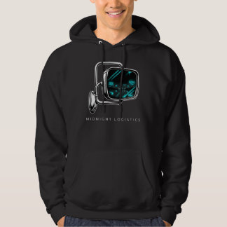 Mitternachts-Logistik-LKW-Fahrer-Geschenk Nachtfra Hoodie