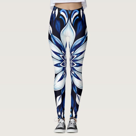 Mitternachts-Majestät-Leggings Leggings (Vorderseite)