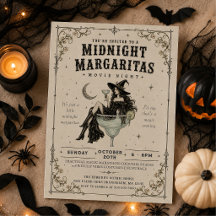Mitternachts-Margaritas-Gothic-Hexen-Halloween-Par