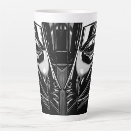 Mitternachts-Metall-Porträt Milchtasse