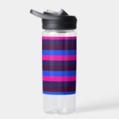 Mitternachts Neonstreifen Trinkflasche (Rechts)
