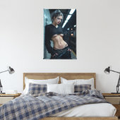 Mitternachts-Plattform Muse Leinwanddruck (Insitu (Schlafzimmer))