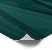 Mitternachts-Teich-Libellen Wandkunst - Poster (Ecke)