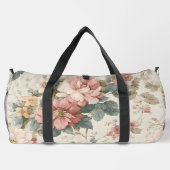 Mitternachts-Wiesen-Wildblume Duffle Bag (Rückseite)
