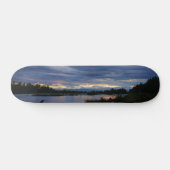 Mitternachtsalaska-Sonnenuntergang Skateboard (Horizontal)
