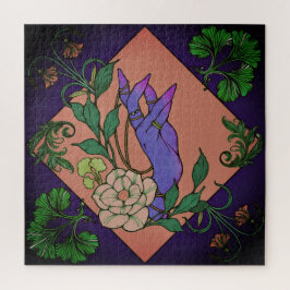 "Mitternachtsangebot" - Botanische Hand & Bloom Puzzle
