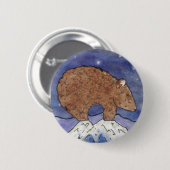 Mitternachtsbär Button (Vorne & Hinten)