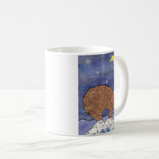 Mitternachtsbär Kaffeetasse (VorderseiteRechts)